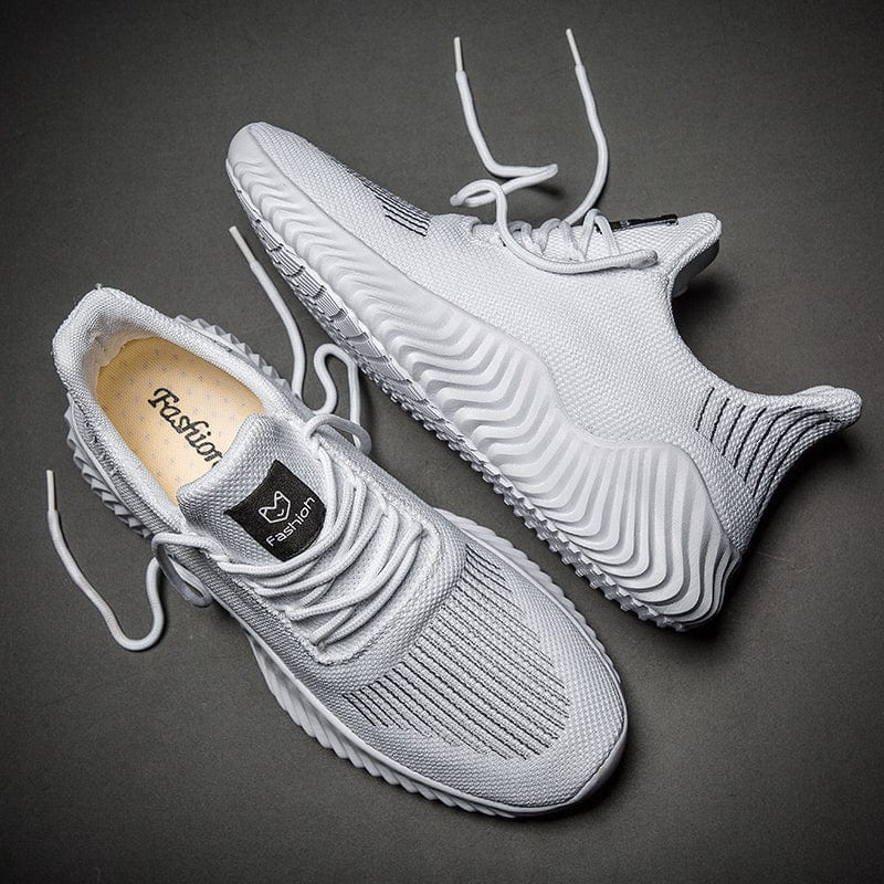 Herr Sneakers Slip On Mesh Övre Luftkanal Lätt Sula