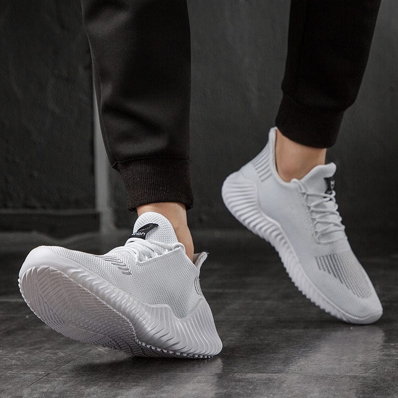 Herr Sneakers Slip On Mesh Övre Luftkanal Lätt Sula