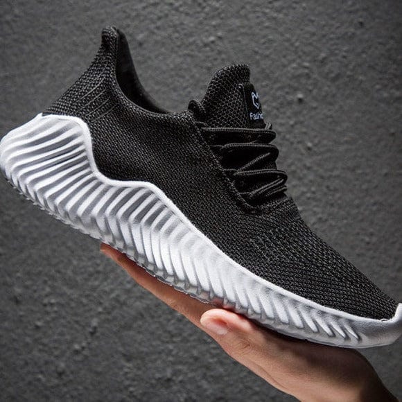 Herr Sneakers Slip On Mesh Övre Luftkanal Lätt Sula