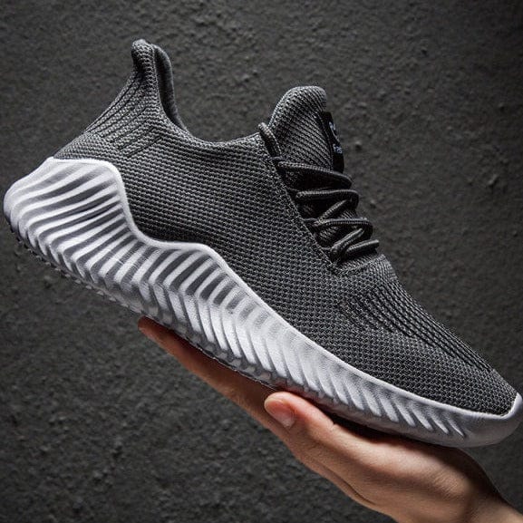 Herr Sneakers Slip On Mesh Övre Luftkanal Lätt Sula